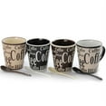 thumbnail image 3 of Mr. Coffee Bareggio 8 Piece Coffee with Spoon Set , 4 Designs, 3 of 5