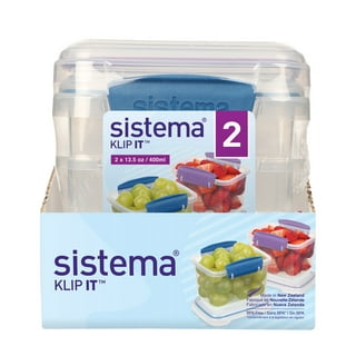Sistema Us Inc 21647 Klip It Sandwich To Go Box - Pack Of 9 