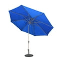 thumbnail image 3 of California Umbrella 11' Patio Umbrella in Olefin Frost Blue/Bronze, 3 of 4