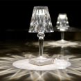 thumbnail image 5 of Crystal Table Lamp Touch Control, Creative Rose Led Night Light with Remote, FYBTO tic Columnar Diamond Crystal USB Night Lamp, Atmosphere Bedside Lamp Home Candlelight Dinner Decor, 5 of 5