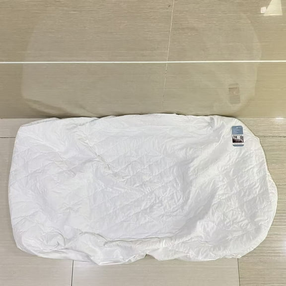 BREEZESILK Fitted bed sheets,King Size Waterproof Mattress Pad Protector, Breathable Quilted Mattress Cover Topper Upto 21" Deep Pocket, White