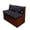 Bat and Moon Pattern, variant on XYZCANDO Frog Mandala RV Dinette Cushions Covers Comfortable, Suitable for Loveseat Couch, RV Booth Seat Covers, for Sofa RV Sofa