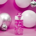 thumbnail image 3 of Botella de agua Zak Designs Barbie Sage 473 ml con pajita y asa, 3 of 9
