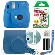 Fujifilm Instax Mini 9 Instant Film Camera (Cobalt Blue)