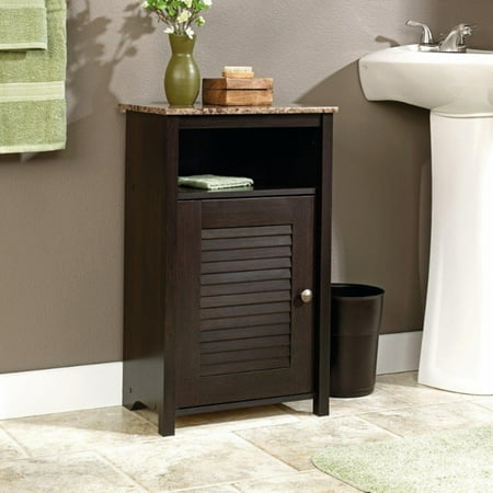 - Sauder Peppercorn Floor Cabinet, Cinnamon Cherry