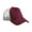 Burgundy/Light Grey, variant on Beechfield  Adult Snapback Trucker Cap