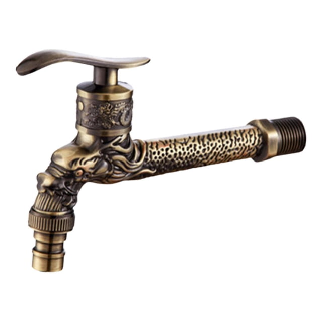 DOLITY Outdoor Garden Taps Kitchen Laundry Lavatory Mop Sink Tap Washing Machine Bronze