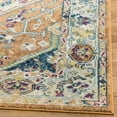 thumbnail image 3 of SAFAVIEH Savannah Tendrils Faded Traditional Polyester Area Rug, Orange, 3' x 5', 3 of 7