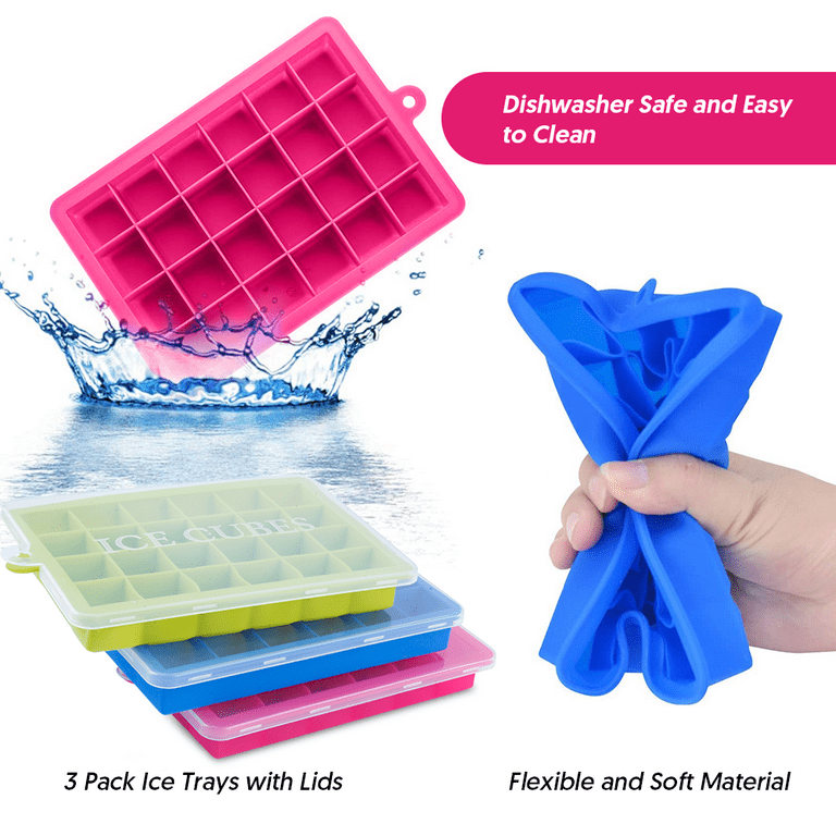 Buy Krifton Ice Cube Trays for Freezer Ice Cube Moulds Pack of 3
