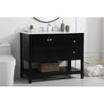 thumbnail image 2 of 42 inch Single Bathroom Vanity in Black, 2 of 8