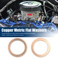 thumbnail image 2 of 18mm Inner Dia Copper Washers Flat Car Metric Sealing Gaskets Rings 30pcs, 2 of 5