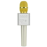 Q9 Super Bass Wireless bluetoot h Mobile Phone Karaoke Microphone Handheld KTV Singing Speaker For IOS For Android