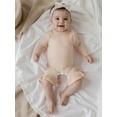 thumbnail image 5 of Miaouyo Infant Baby Girls Knit Fall Romper 0 3 6 9 12 Months Long Sleeve Crew Neck Solid Fall Jumpsuit Sweater, 5 of 9