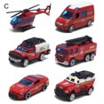 thumbnail image 1 of CNKOO 6Pcs Engineering Vehicle Simulate Gifts 1/58 Scale Kids Interactive Play Pull Back Car for School, 1 of 10
