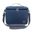 thumbnail image 1 of Bolsa térmica para almuerzo, reutilizable, para picnic Azul oscuro, 1 of 8