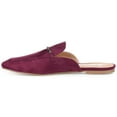 thumbnail image 3 of Journee Womens Ameena Slip On Square Toe Mules Flats, 3 of 10