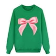 thumbnail image 3 of Mode Décontractée pour Femmes, Chandail à Capuche Imprimé Nœud, Col Rond, Manches Longues, Chandail à Capuche à Fermeture à Glissière, Veste à Fermeture Éclair Complète, Chemise Doublée Athlétique pour Femmes, Haut Tricoté pour Femmes Grande Taille, 3 of 3