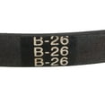 thumbnail image 4 of Uxcell 25.98" Drive V Belts Inner Girth Industrial Transmission Belt Rubber Black 1 pcs, 4 of 5