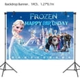 thumbnail image 4 of Decoraciones de fiesta de cumpleaños de Frozen de Disney, globos de fondo de princesa Anna, Elsa, Reina de la nieve, suministros para regalos de fiesta de niños felices, 4 of 4