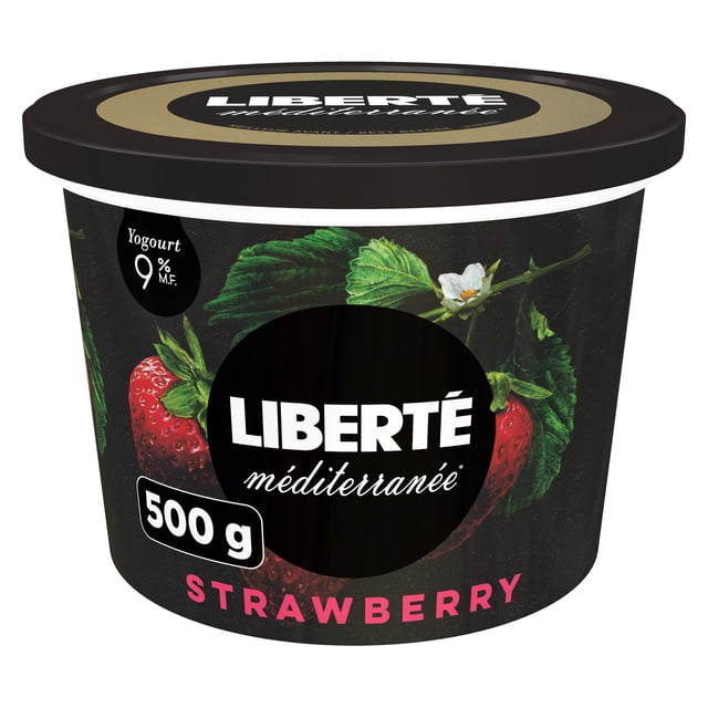 Liberté Méditerranée 9% Yogurt, Strawberry, 500 g