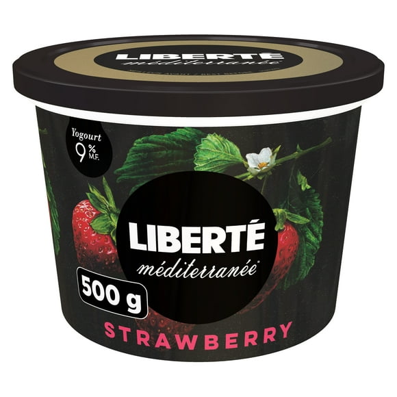 Liberté Méditerranée 9% Yogurt, Strawberry, 500 g