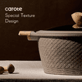 thumbnail image 5 of Carote 32-Piece Nonstick Pots and Pans, Granite Cookware Set with Bakeware & Knives, Brown, 5 of 12