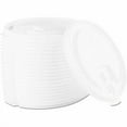 thumbnail image 2 of Dart® Lift Back & Lock Tab Cup Lids for Foam Cups, 10-24 Oz. Cups White, 2000/Carton, 2 of 5