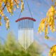 thumbnail image 2 of Campanas de viento de madera de tubo de Metal, decoración colgante de ventana para el hogar, jardín al aire libre, decoración de patio, forma de arco, 2 of 8