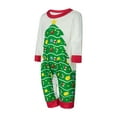 thumbnail image 5 of DuAnyozu Family Matching Pajamas Christmas Pjs Holiday Nightwear Sleepwear Sets Long Sleeve Pjs Santa Claus Xmas Pjs Set, 5 of 10