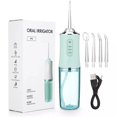thumbnail image 1 of Irrigador oral +4 jets 3 modos usb recargable irrigador de agua chorro de agua dental portátil irrigador a prueba de agua limpiador de dientes dentales irrigador 0ral, 1 of 5