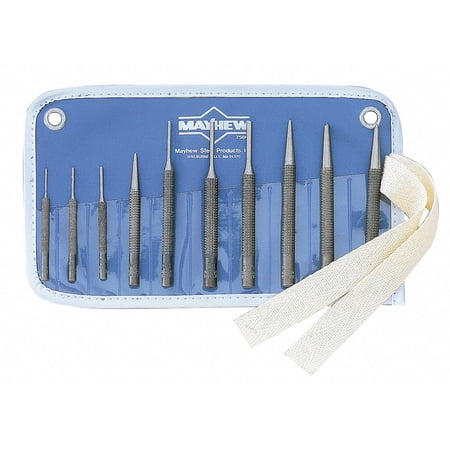 UPC: 0045256620107 | Mayhew Select Combination Punch Set 10 Pieces 62010