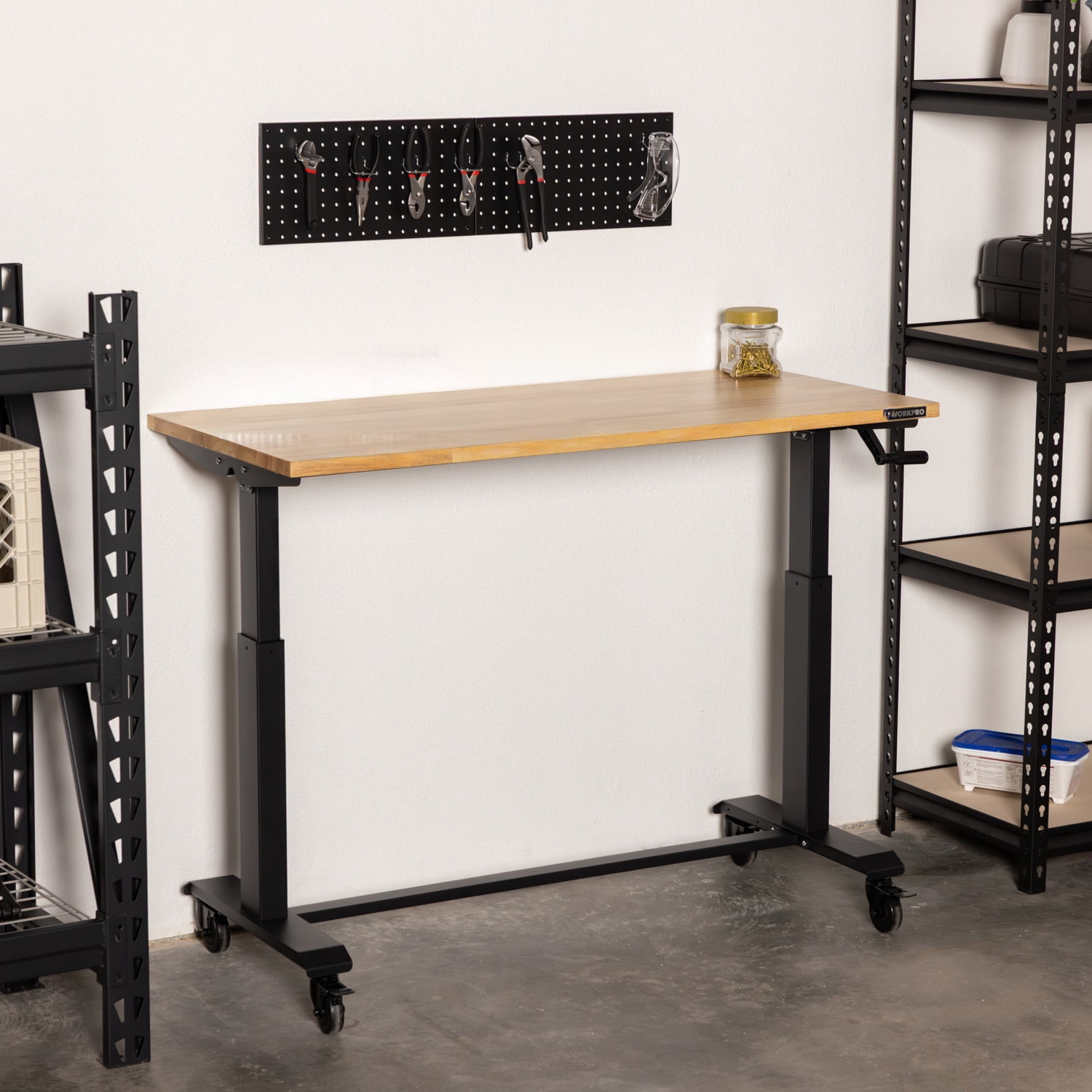 Hyper Tough 16-inch Pegboard Set, Wall Mounted Tool Organizer