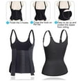 thumbnail image 5 of Spencer Women Sauna Vest Body Shaper Waist Trainer Cincher Shapewear Underbust Corset Vest "Size M", 5 of 8