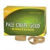 "Pale Crepe Gold Rubber Band Size 82 1LB 2-1/2""X1/2"" Approx. 320/Box 20825"