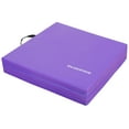 thumbnail image 5 of BalanceFrom 6 Ft. x 2 Ft. x 1.5 In. Three Fold Folding Exercise Mat with Carrying Handles for MMA, Gymnastics and Home Gym, Purple, 5 of 6