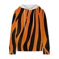 thumbnail image 3 of Charmgo Graphic Hoodies for Women, Womens Teen Girl Clothes Tropical Animal Tiger Print Sweaters Jumper Pullover Hoodie Hooded Sweatshirt Womens, Fall Clothes for Women 2024 XXL, 3 of 4