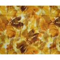 thumbnail image 4 of oneOone Polyester Lycra Mustard Yellow Fabric Florals Sewing Craft Projects Fabric Prints By Yard 56 Inch Wide, 4 of 4