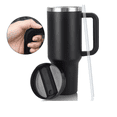 thumbnail image 1 of Termo De Acero Inoxidable Premium De 1180 Ml (40 Oz) Mantiene Bebidas Calientes O Frías Xtellar negro, 1 of 3