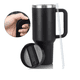 thumbnail image 1 of Termo De Acero Inoxidable Premium De 1180 Ml (40 Oz) Mantiene Bebidas Calientes O Frías Xtellar negro, 1 of 3