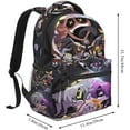 thumbnail image 2 of Murder Drones Backpack Lightweight Large Capacity Laptop Backpack Cartoon Backpacks For Unisex, 2 of 6