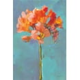 thumbnail image 2 of Nai, Danhui 17x24 White Modern Wood Framed Museum Art Print Titled - Modern Floral I, 2 of 4