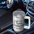 thumbnail image 4 of 40 Oz Tumbler Cup for Chaos Coordinator Gift - Insulated Stainless Steel Mug with Handle & Straw, Funny Cute Coffee Cup for Women, Boss, Coworker, Teacher, Nurse, Mom, 4 of 5