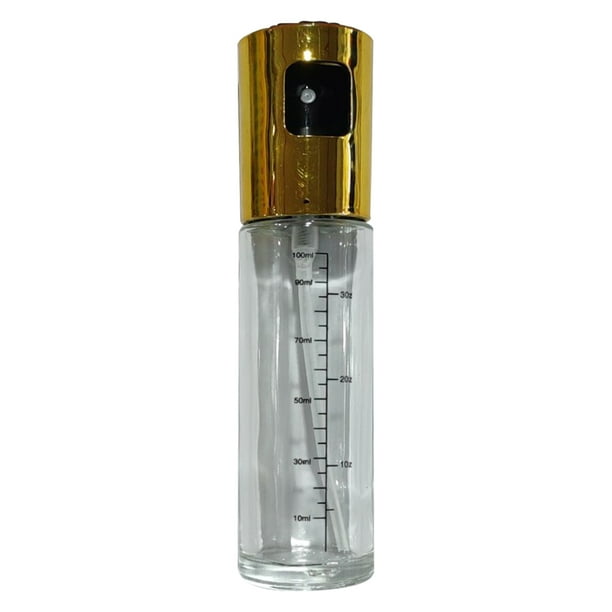 Inteprter Botella pulverizadora de aceite tipo prensa de 100ml, resistente al desgaste, práctico, operación Simple, recipiente pulverizador de aceite Cocina y Comedor Tipo 1 Inteprter HA060597-01B