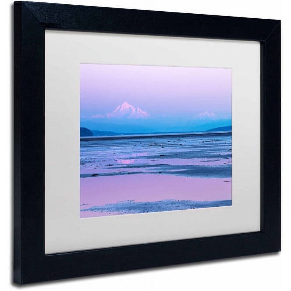 Trademark Fine Art "Baker Twilight" Canvas Art by Pierre Leclerc, White Matte/Black Frame