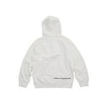 thumbnail image 2 of Supreme Men's Comme des Garcons SHIRT Split Box Logo Hooded Sweatshirt White, from StockX, 2 of 3