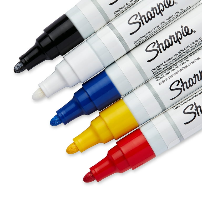 Sharpie® Oil-Based Paint Markers, Medium Point Basic Set 