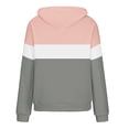 thumbnail image 6 of Ashirexll Hoodies for Women, Womens Hoodies Pullover, Ladies' Casual Color-Matching Long Sleeve Pocket Hooded Sweatshirts Fall and Winter Tops, 6 of 6