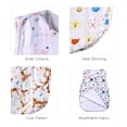 thumbnail image 2 of bebe living Muselina de bambú Saco de dormir Saco de dormir Bebé usable, 2 of 7