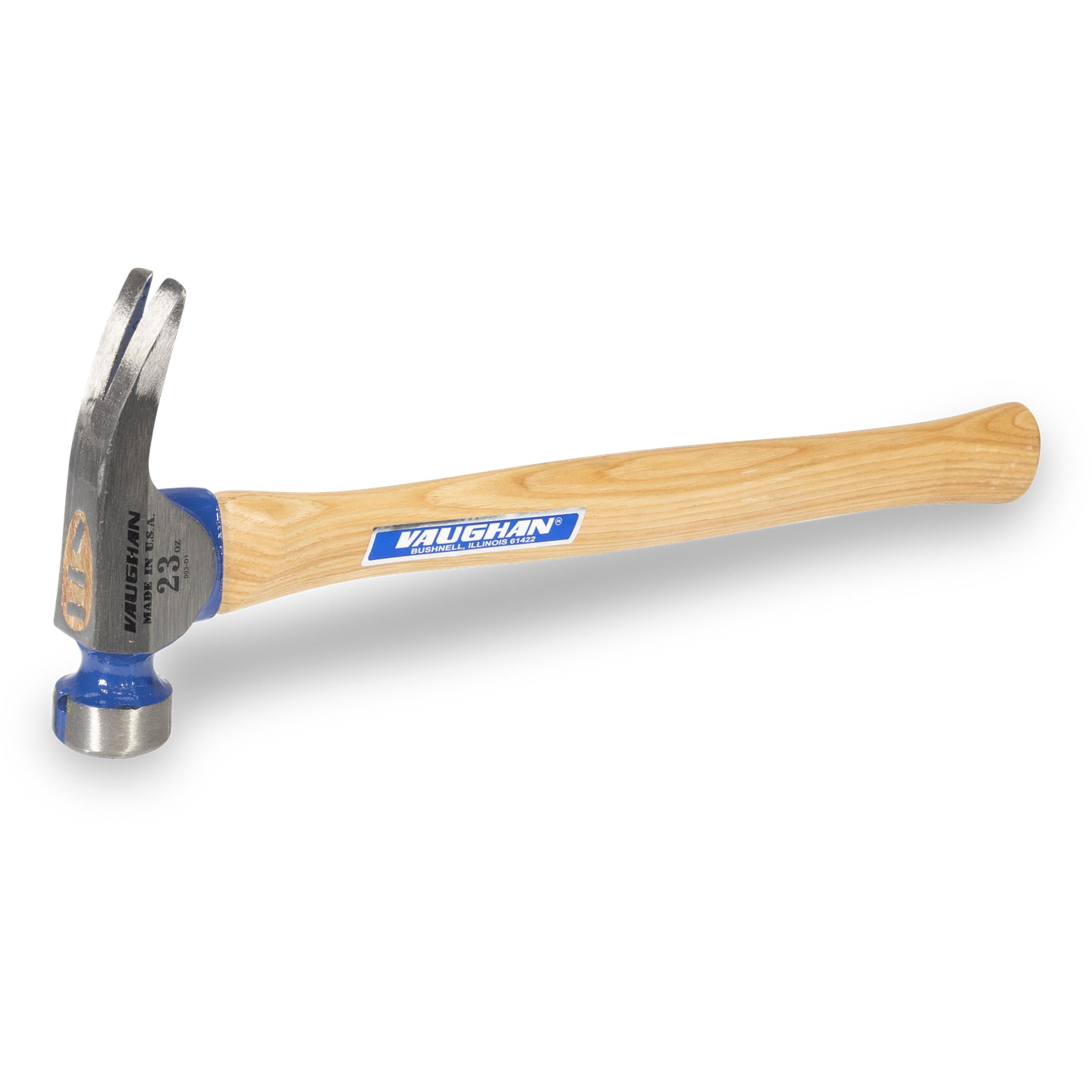 VAUGHAN CF1, California Framer Hammer, 23 oz Milled Face, Nail Starter, VN10300