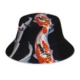 thumbnail image 1 of Balery Tricolor Koi Fish Trio Sombreros para el sol para hombre y mujer, sombrero de pescador con UPF 50+, 1 of 6